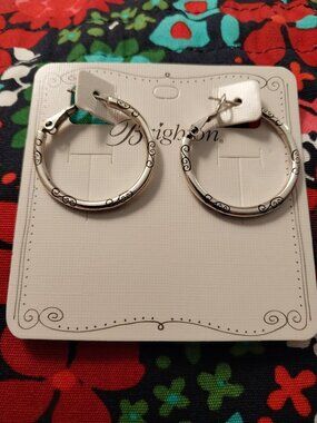 💗Brighton earrings Charm Hoop NWT💗